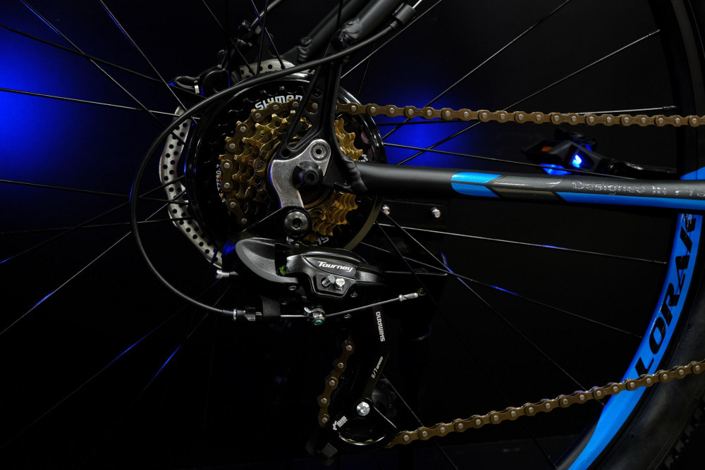 Lorak Sel 8900 HD Чёрный/Синий Матовый 17р (на рост 155-173)