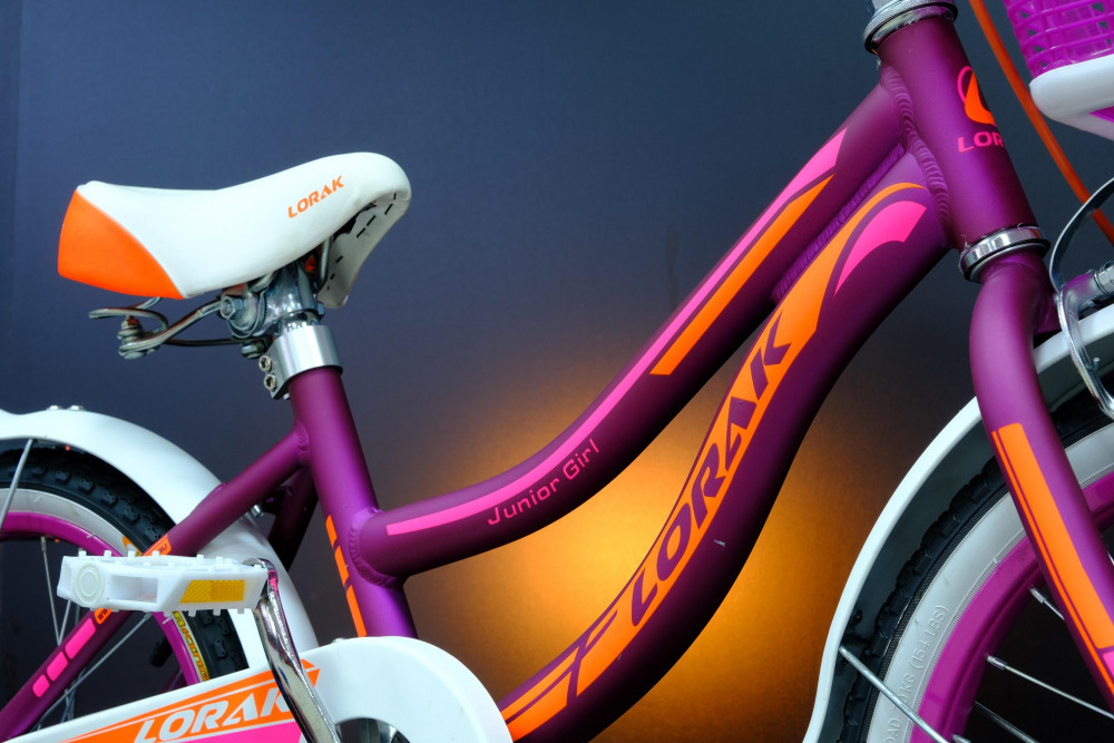 Lorak Junior 20 Girl Матовый Фиолетовый/Оранжевый