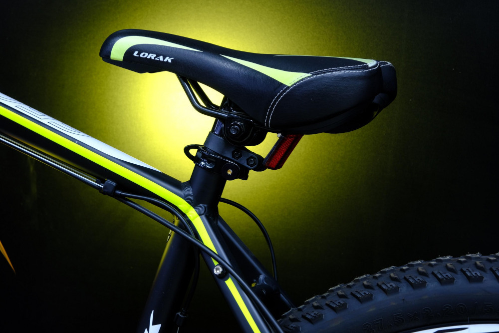 Lorak LX5 HD Матовый Чёрный/Жёлтый рама 21 (на рост 183-190)