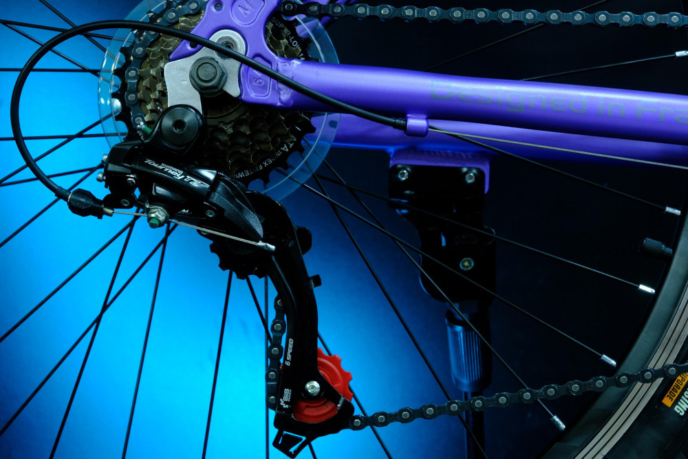 Lorak Glory 4 Матовый Фиолетовый/Голубой рама 17 (на рост 155-173)