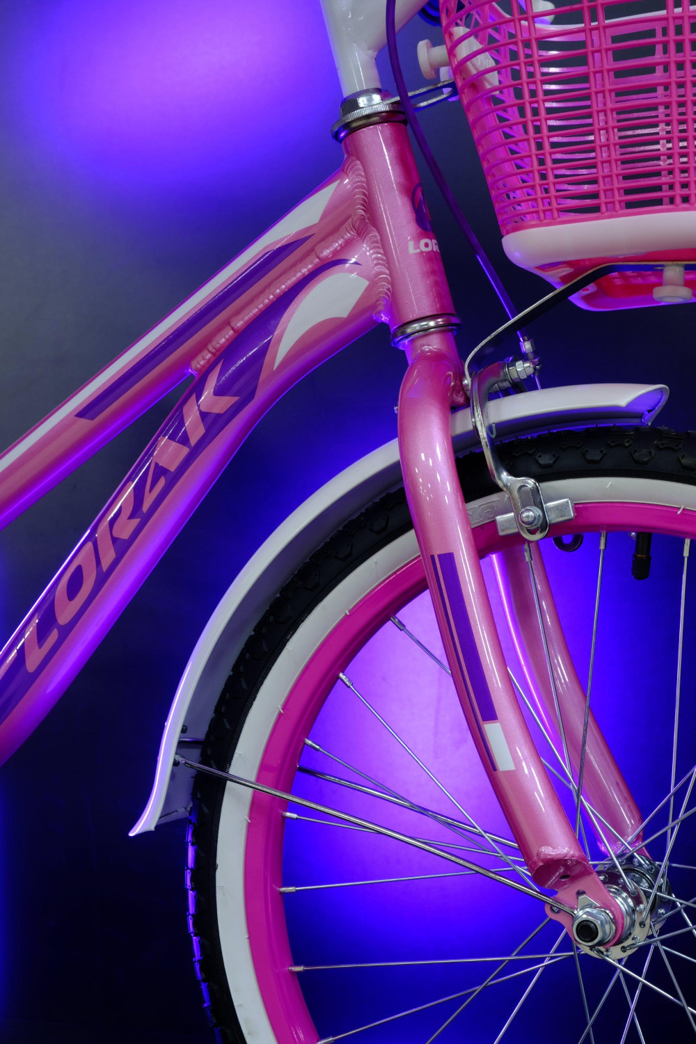 LORAK JUNIOR 18 Girl Doll Розовый/Фиолетовый