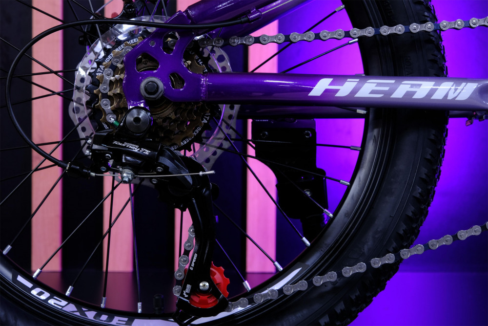 HEAM FOX 20 Girl Серый/Фиолетовый